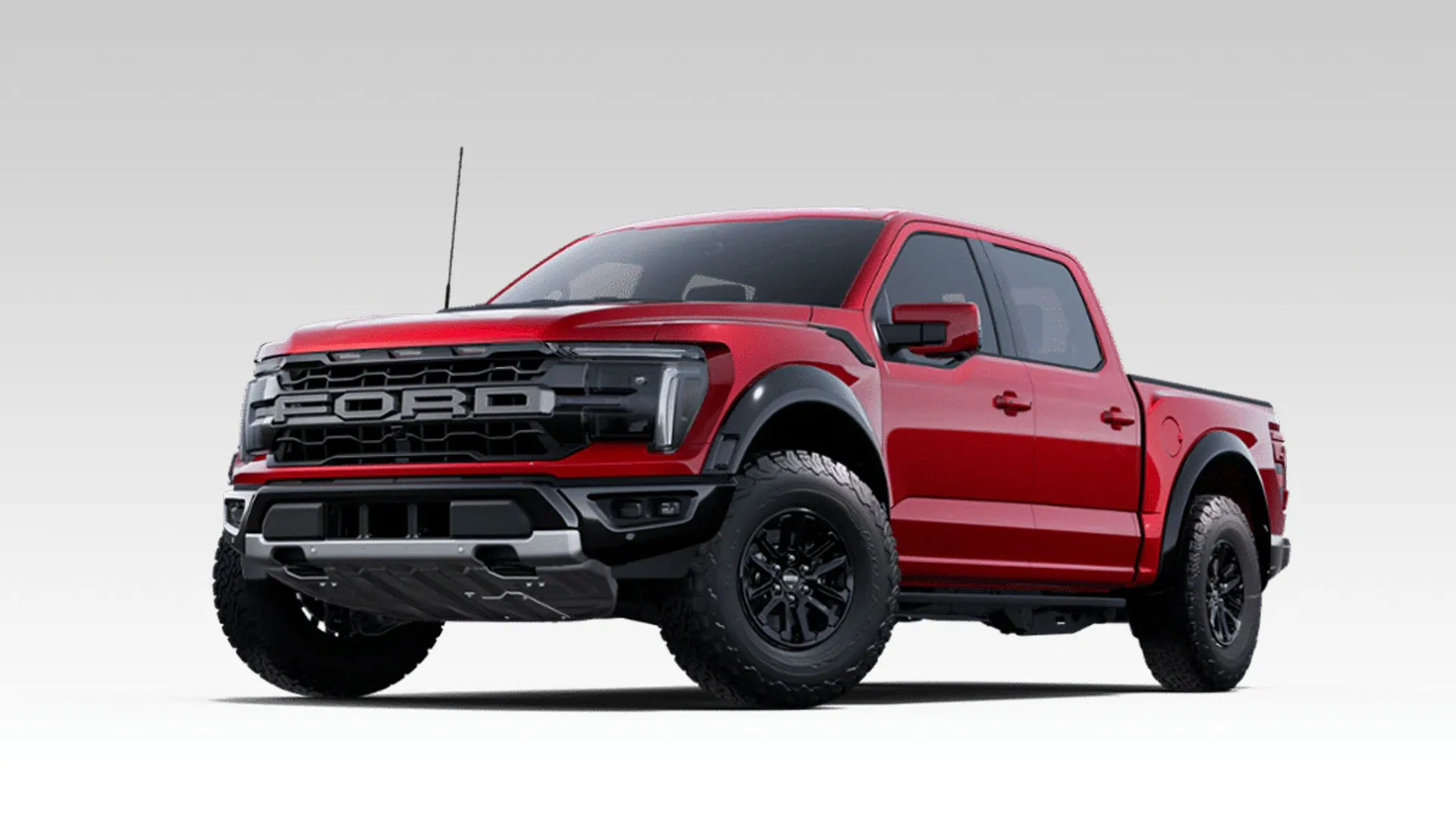 Ford F-150 Raptor Color Rapid Red Metallic Tinted Clearcoat