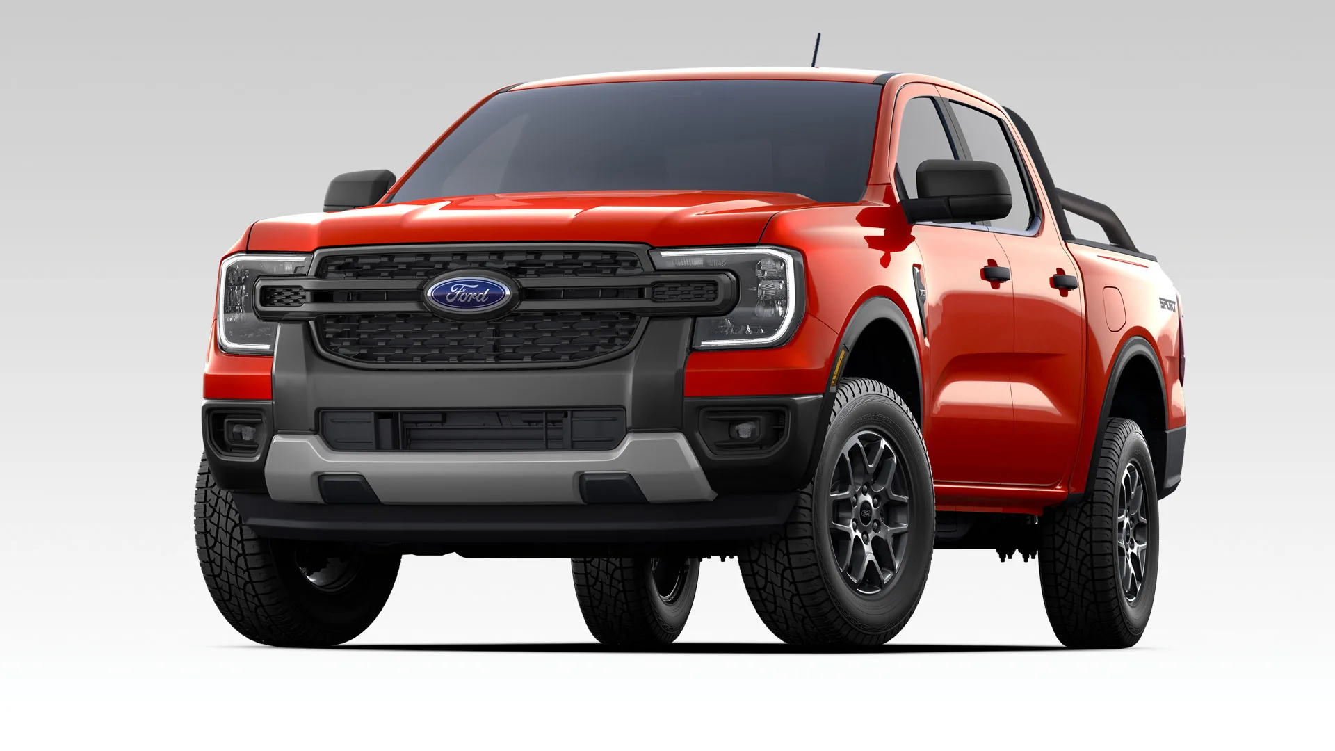 Ford Ranger XLT Color Hot Peper Red